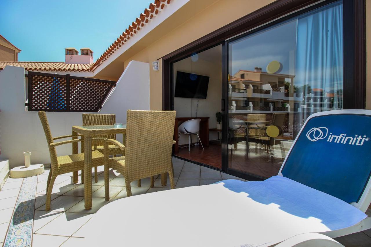 Apartment On Top Floor With Heated Pool In Golf Del Sur San Miguel de Abona Eksteriør bilde