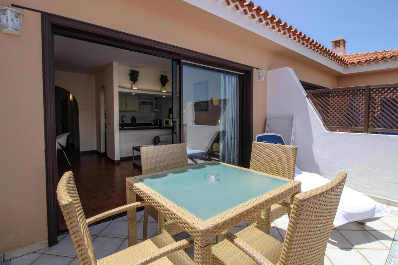 Apartment On Top Floor With Heated Pool In Golf Del Sur San Miguel de Abona Eksteriør bilde